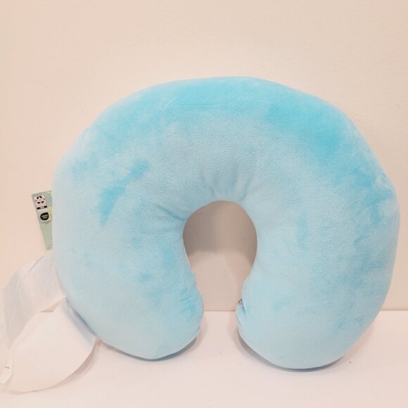 Kids Youth Toddler Disney Stitch Tropical Blue Travel Neck Pillow - Picture 3 of 3